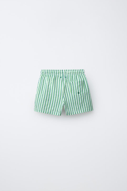 STRIPED SWIMS - GREEN
