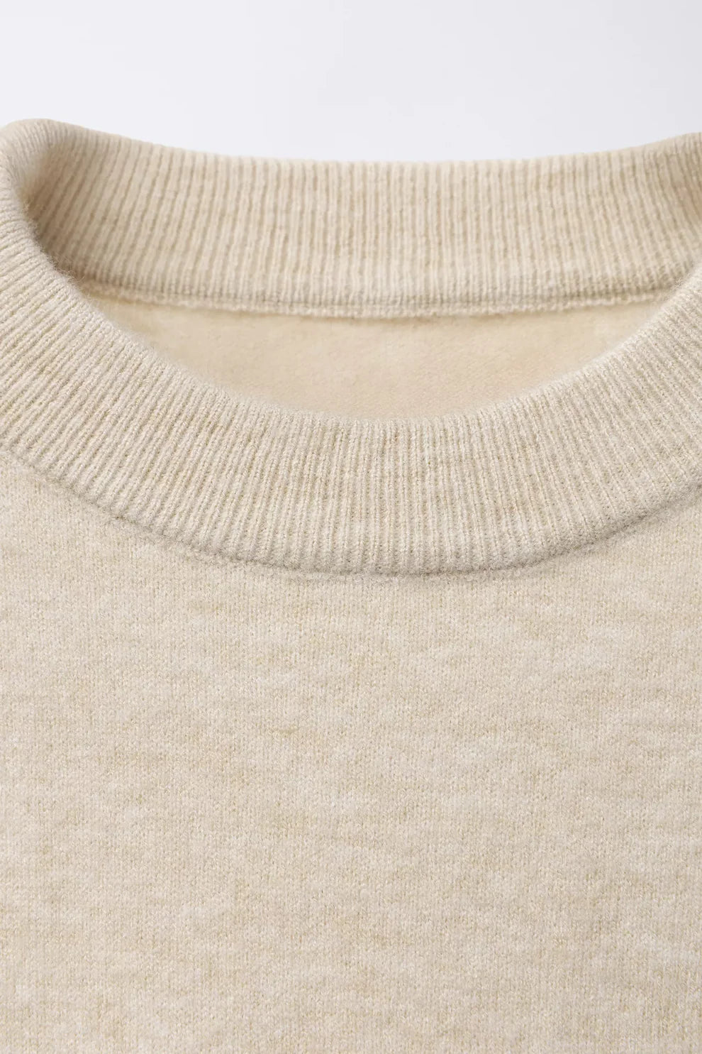 WOOL KNIT - BEIGE