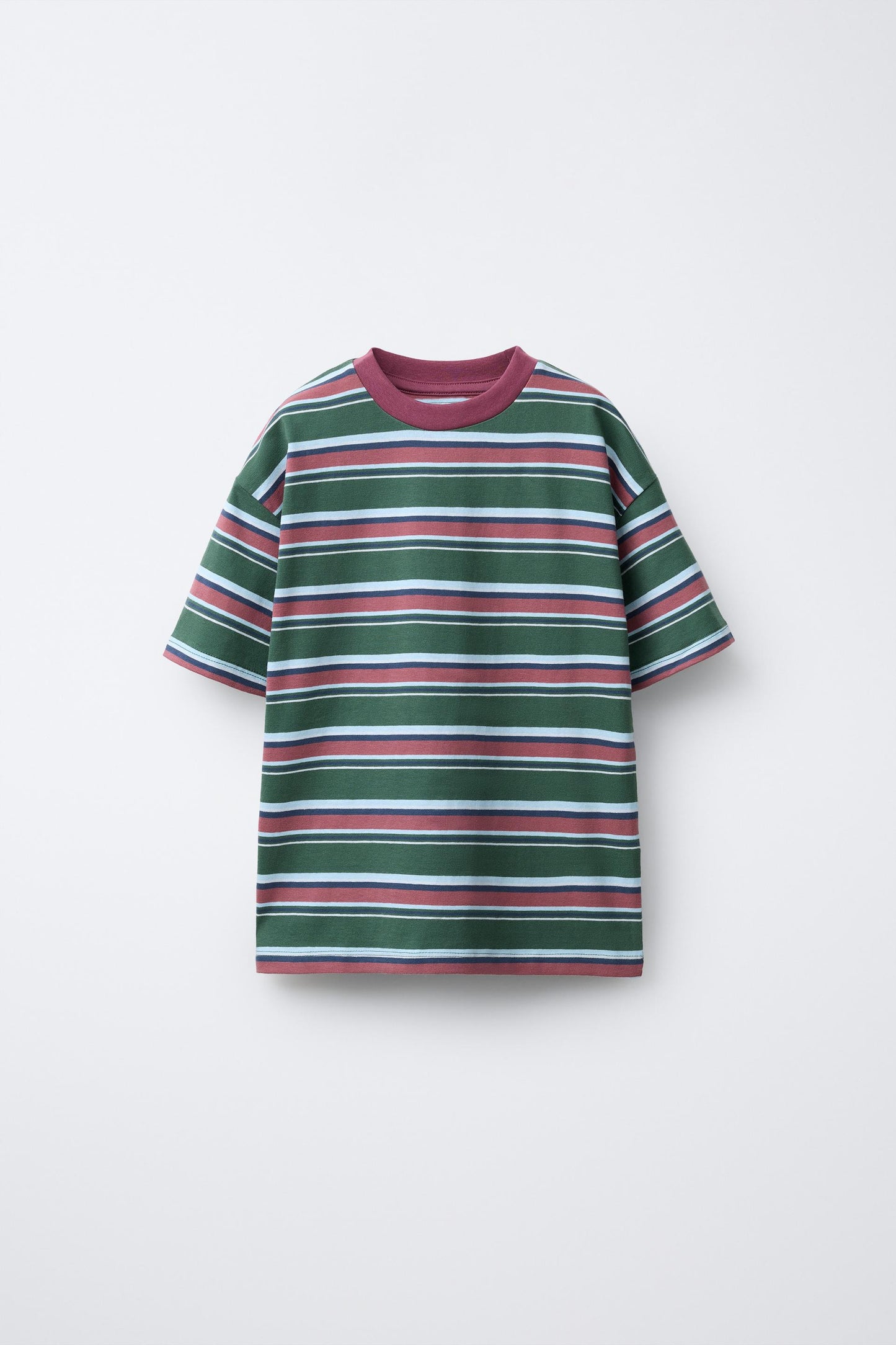BLOCK STRIPE SHORT SLEEVE - FIELD
