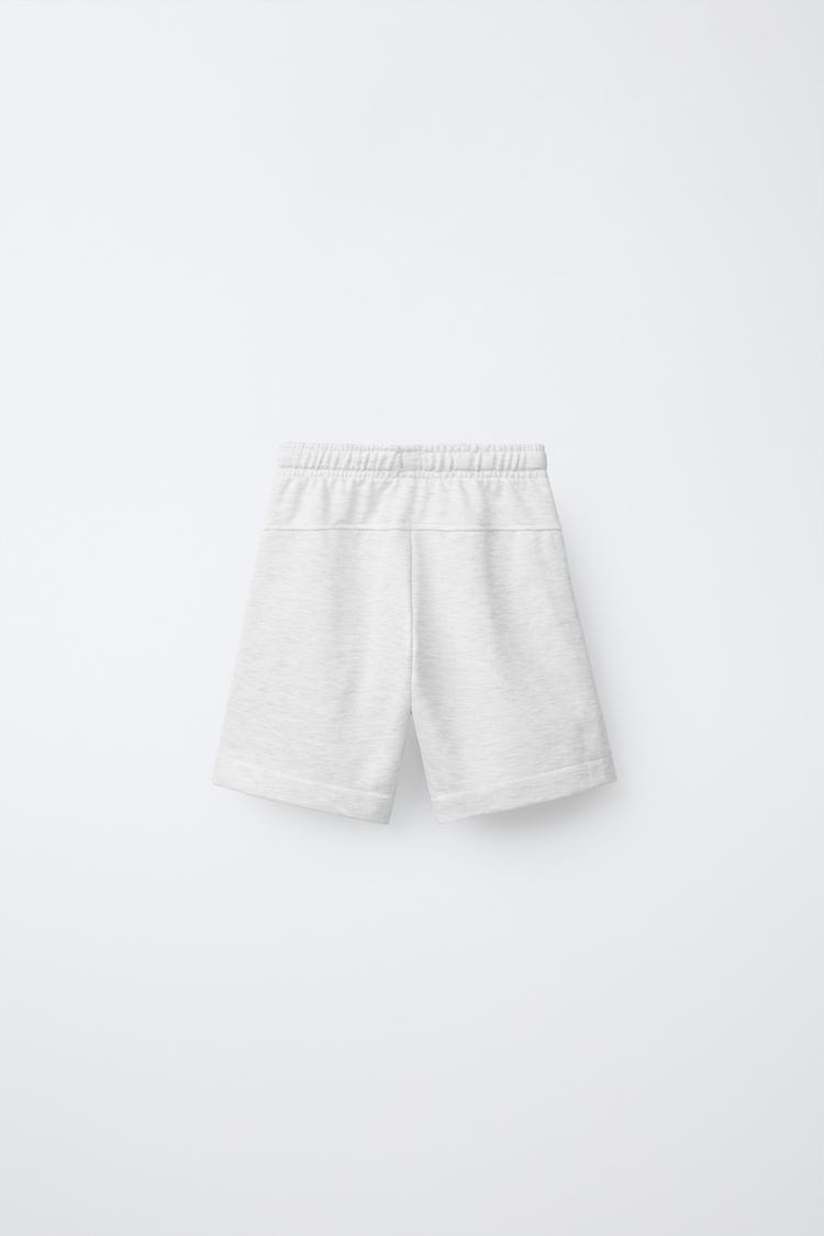 BERMUDA COTTON SHORTS - GREY