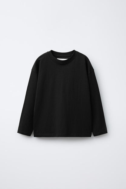 BASIC LONG SLEEVE - BLACK