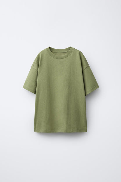 BASIC SHORT SLEEVE - KHAKI