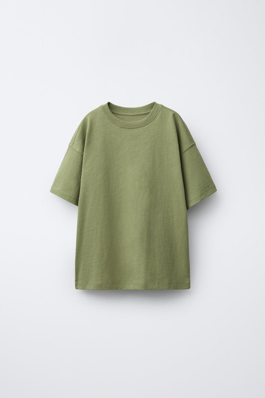 BASIC SHORT SLEEVE - KHAKI