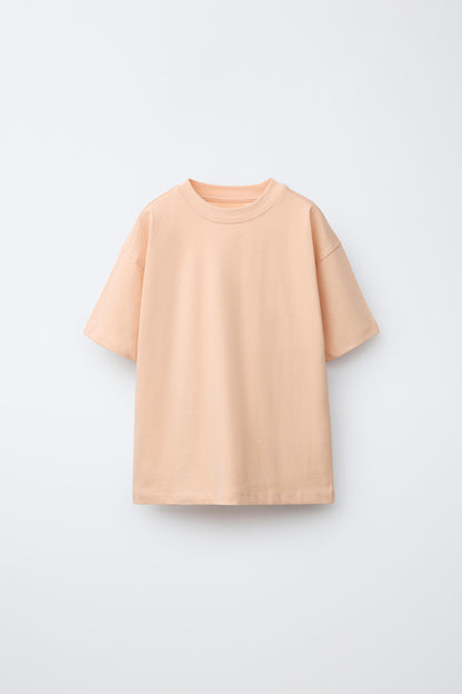 BASIC SHORT SLEEVE - SALMON