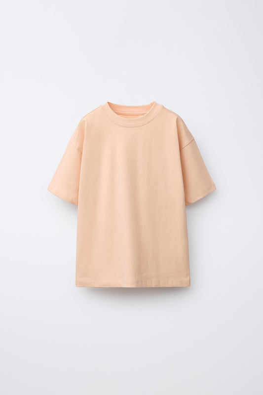 BASIC SHORT SLEEVE - SALMON