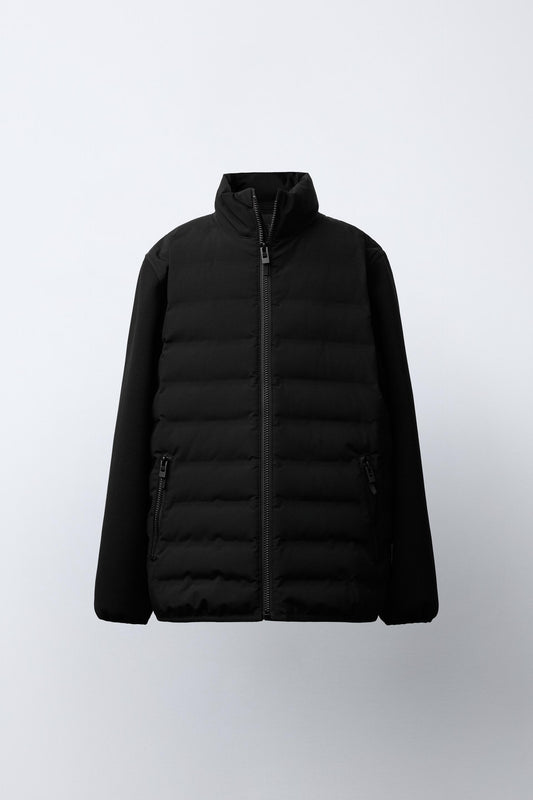 HYBRID LITE PUFFER - BLACK