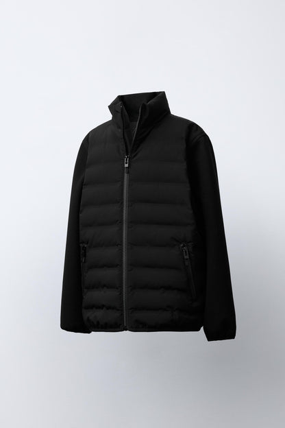 HYBRID LITE PUFFER - BLACK