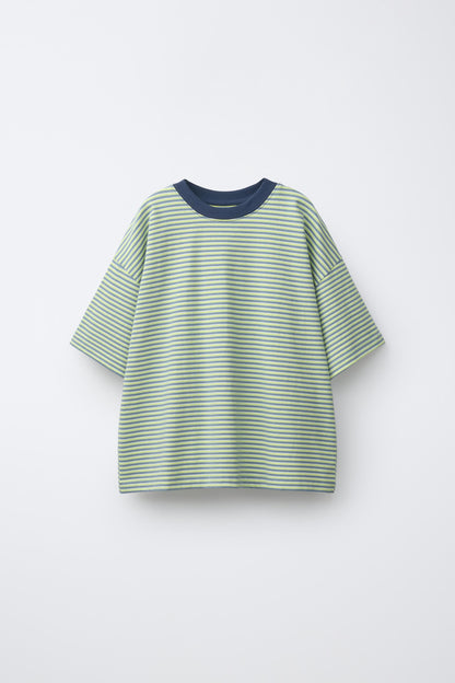 STRIPED SHORT SLEEVE - GREEN