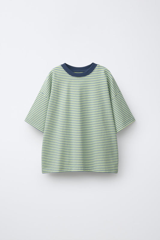 STRIPED SHORT SLEEVE - GREEN