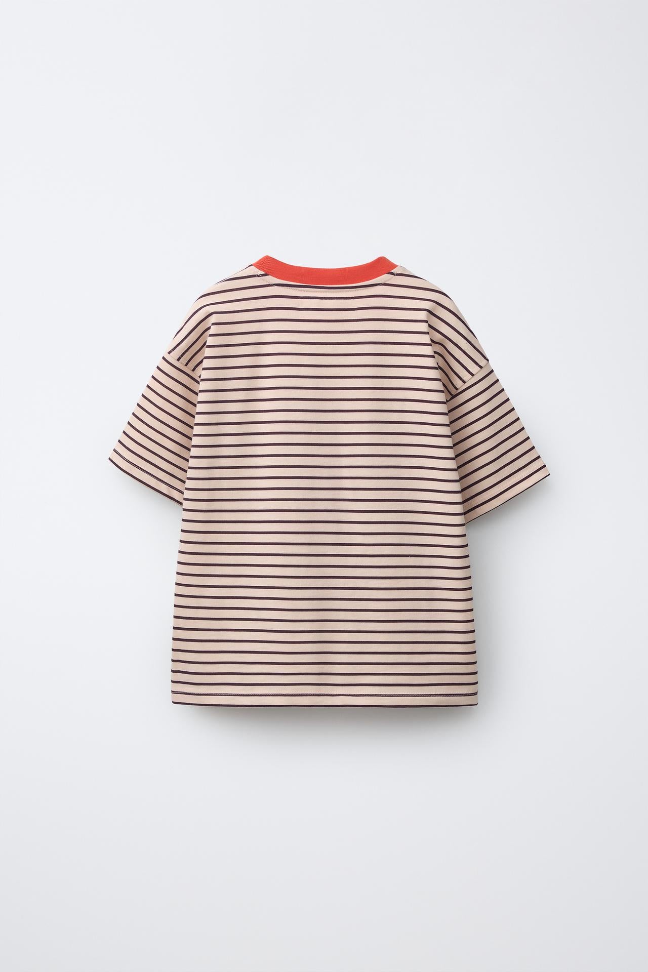 STRIPED SHORT SLEEVE - CONTRAST 01