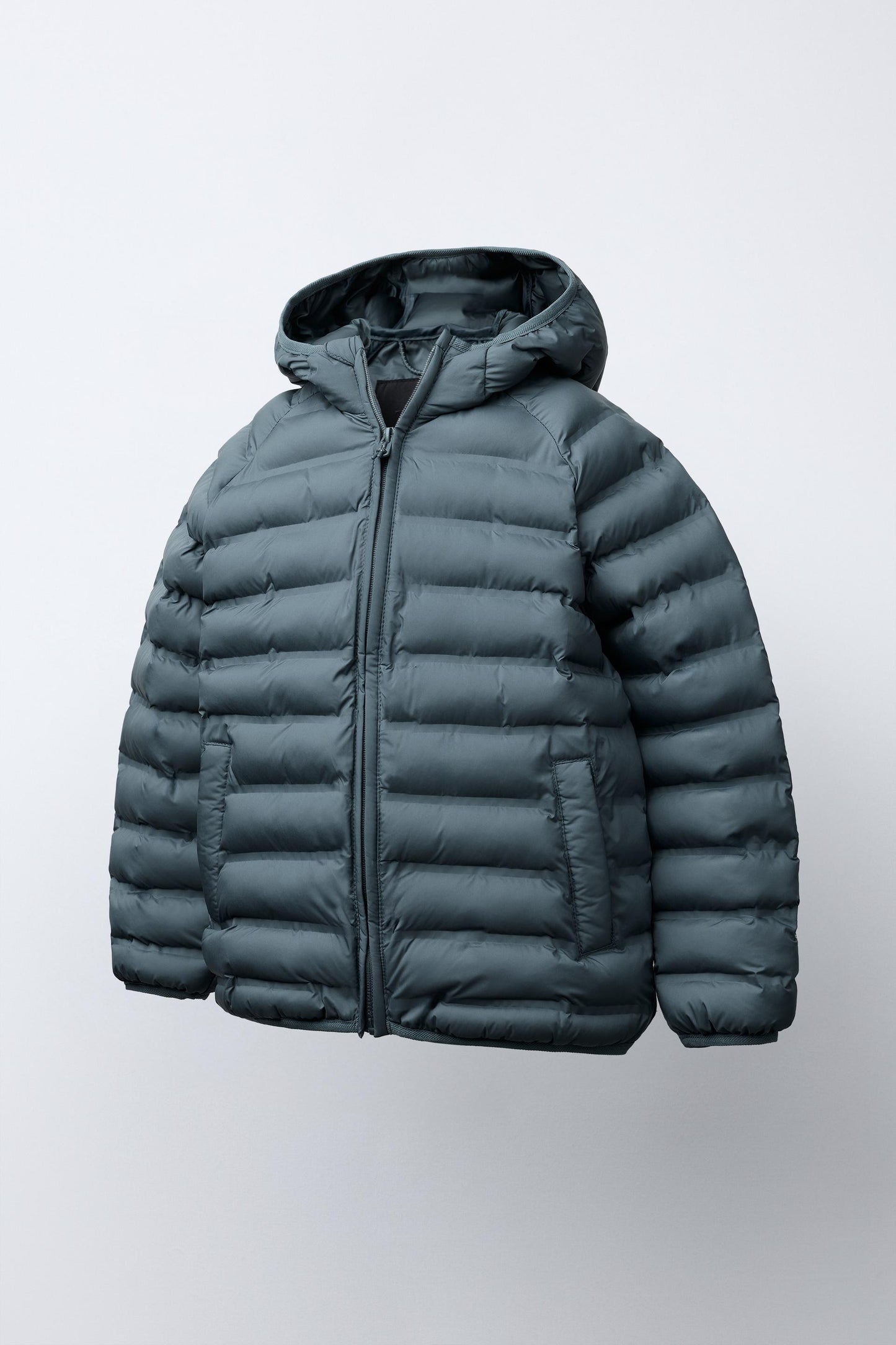 LIGHTWEIGHT TECH PUFFER - PALE BLUE
