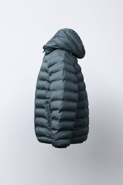 LIGHTWEIGHT TECH PUFFER - PALE BLUE