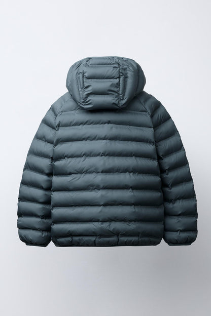 LIGHTWEIGHT TECH PUFFER - PALE BLUE
