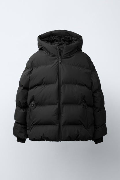 MATTE PUFFER - BLACK