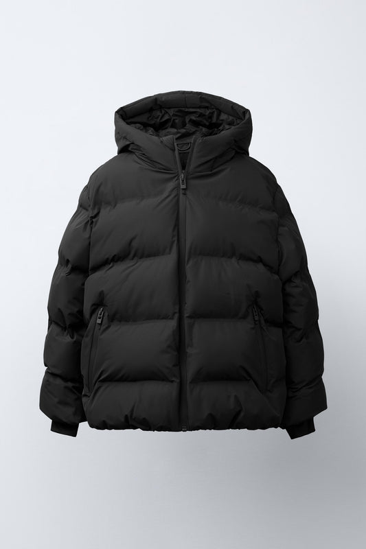 MATTE PUFFER - BLACK