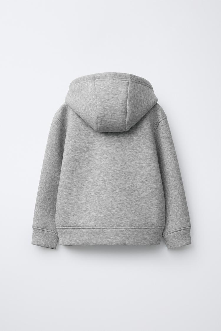 ZIP UP HOODIE - GREY