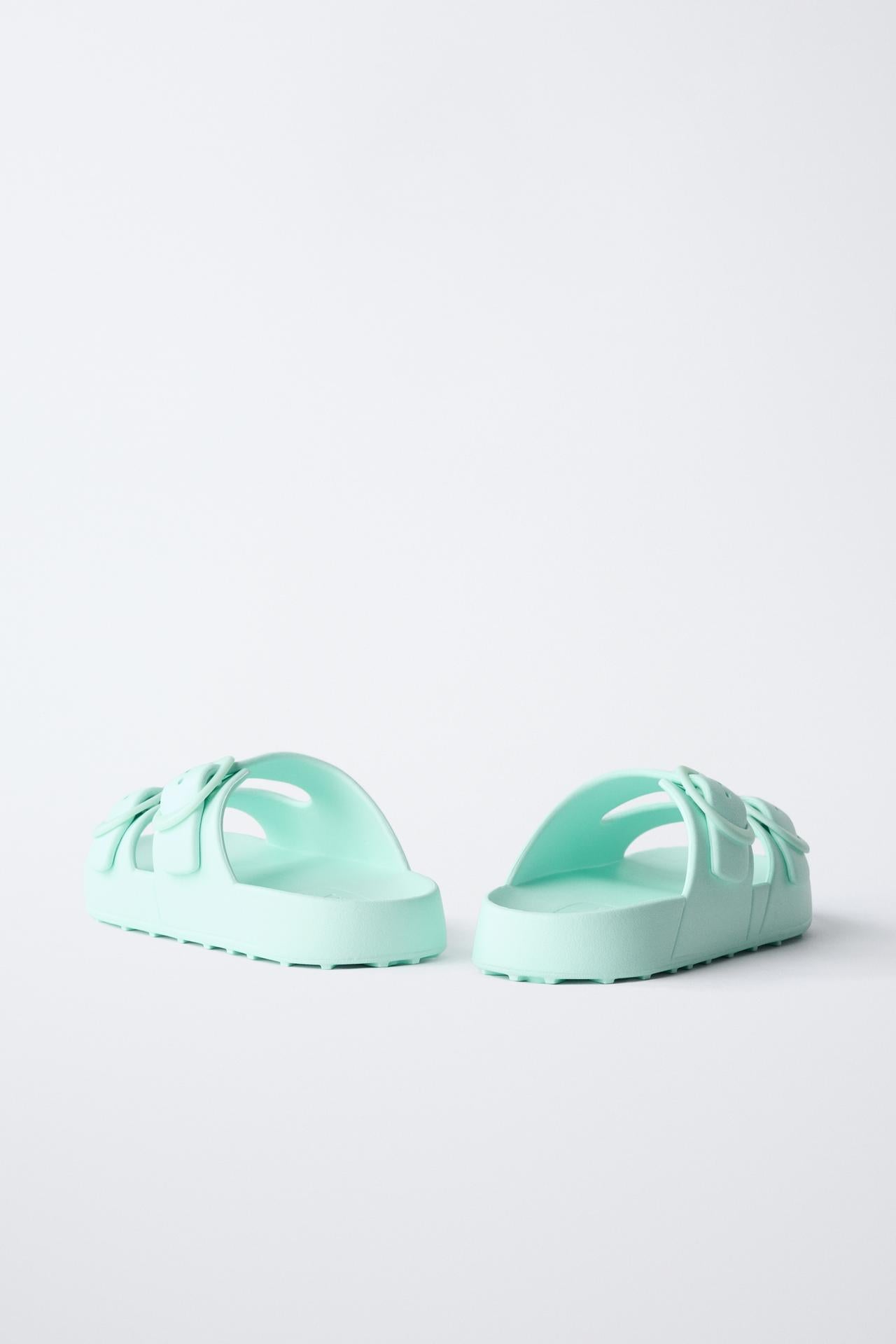 BY THE POOL SANDALS - MINT