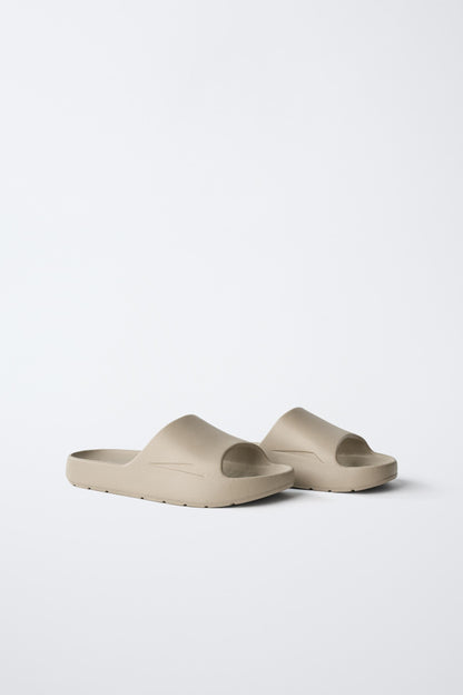BY THE POOL SLIDES - TAUPE