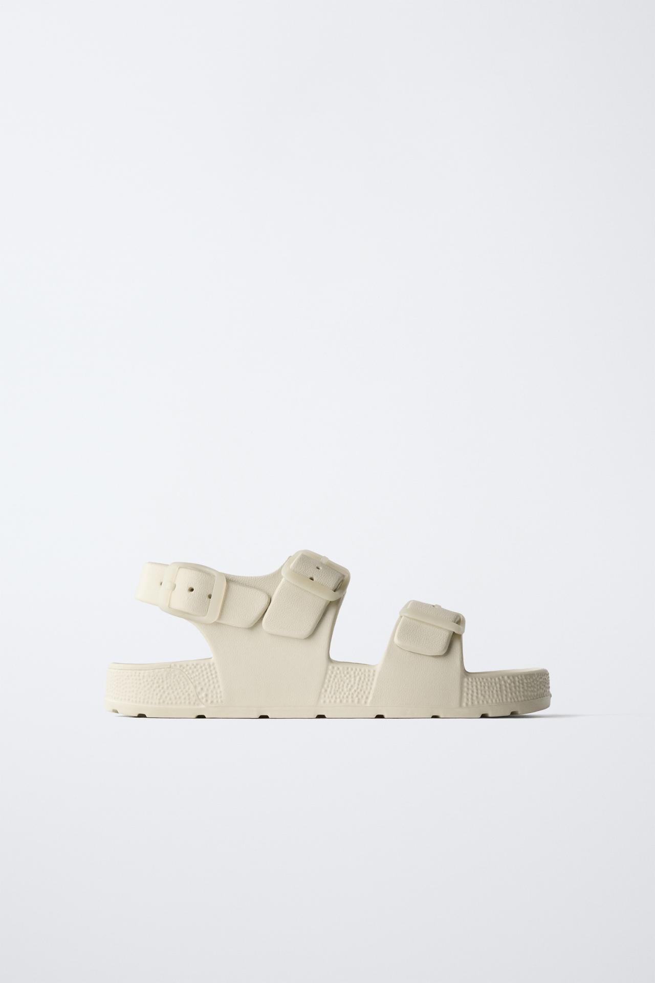 BY THE POOL SANDALS - CREAM