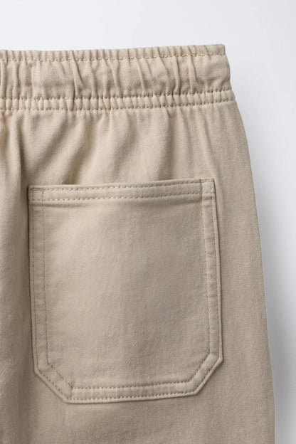 CARGO PANTS - BEIGE