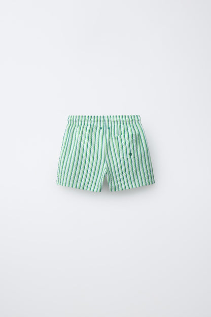 STRIPED SWIMS - GREEN