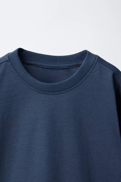 BASIC LONG SLEEVE - NAVY