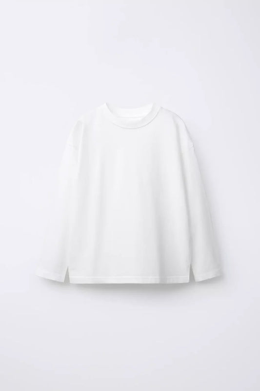 BASIC LONG SLEEVE - WHITE