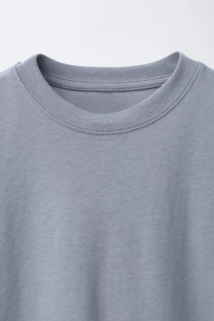 BASIC LONG SLEEVE - PALE BLUE