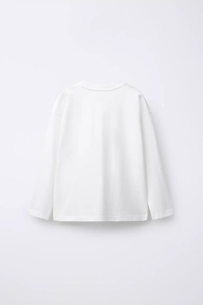BASIC LONG SLEEVE - WHITE