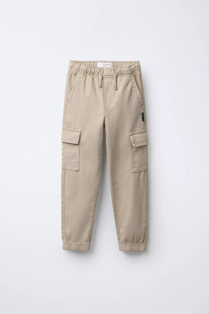 CARGO PANTS - BEIGE