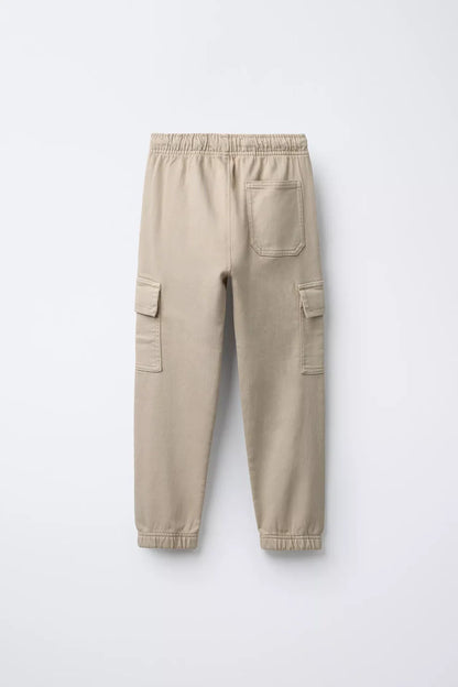CARGO PANTS - BEIGE