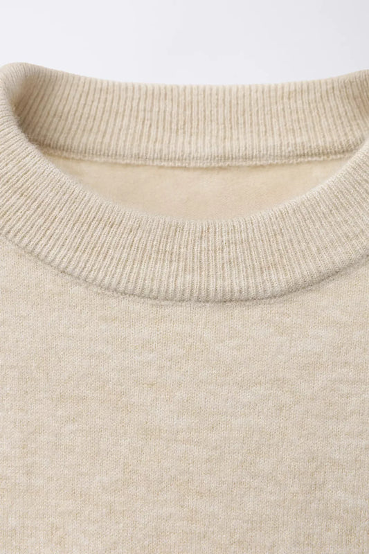 WOOL KNIT - BEIGE