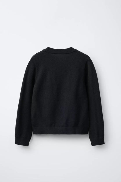WOOL KNIT - BLACK