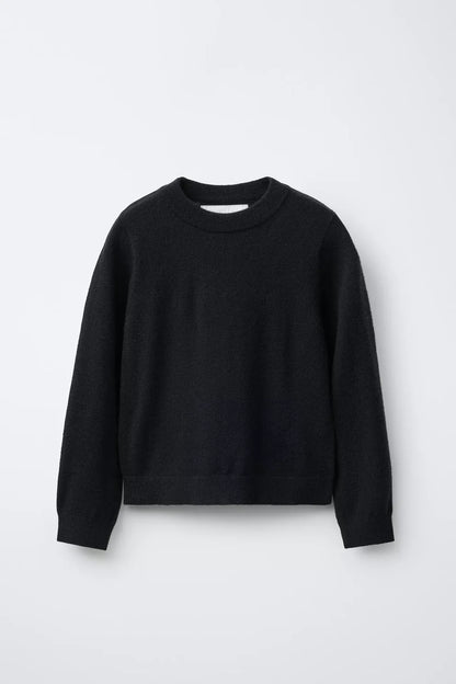 WOOL KNIT - BLACK