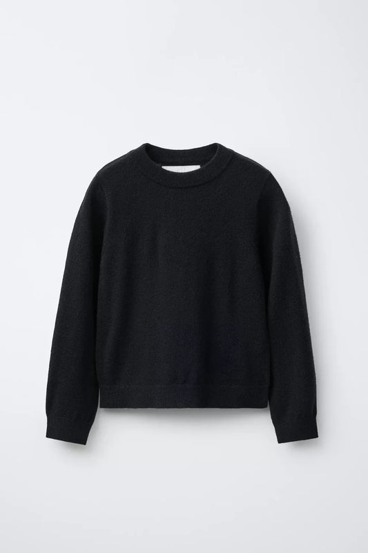 WOOL KNIT - BLACK