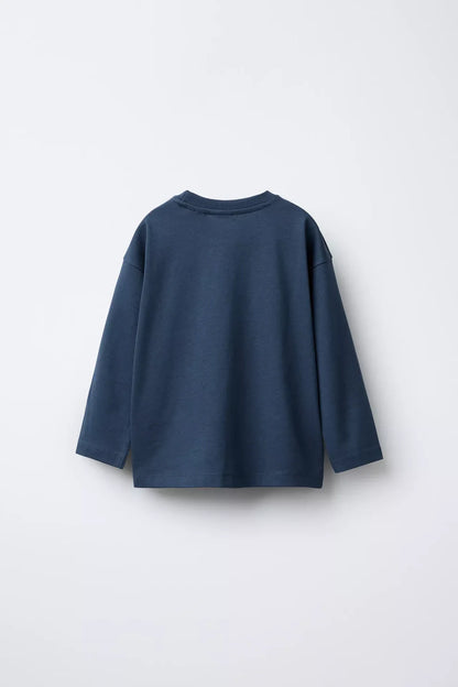 BASIC LONG SLEEVE - NAVY